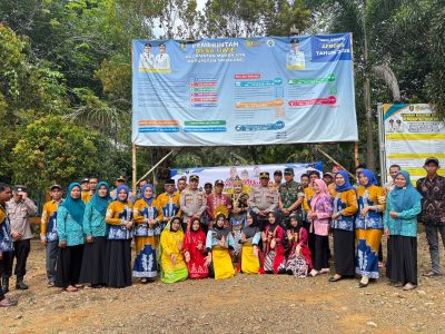 Desa Uwie Jadi Lokasi Penilaian 3 Pilar oleh Ditbinmas Polda Kalsel, Wujud Sinergitas dalam Menjaga Kamtibmas