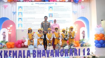 Pentas Seni dan Pelepasan Siswa TK Kemala Bhayangkari 12, Momen Haru Penuh Kebahagiaan