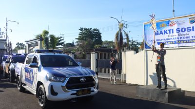 Kapolres Tabalong Lepas Bakti Sosial Hari Bhayangkara ke-80, Wujud Kepedulian Polri kepada Masyarakat