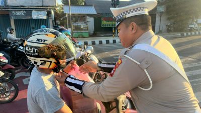 Peduli Keselamatan Masyarakat, Satlantas Polres Tabalong Gencarkan Edukasi Tertib Berlalu Lintas