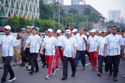 Gelar Pekan Olahraga, Kapolri: Upaya Terus Bersama Masyarakat Jelang Hari Bhayangkara ke-80