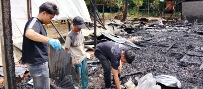 Dua Rumah di Desa Bilas Upau Hangus Terbakar, Kerugian Ditaksir Rp350 Juta