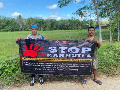 Tekan Risiko Karhutla, Personil Polsek Muara Harus Sosialisasi Larangan Bakar Lahan
