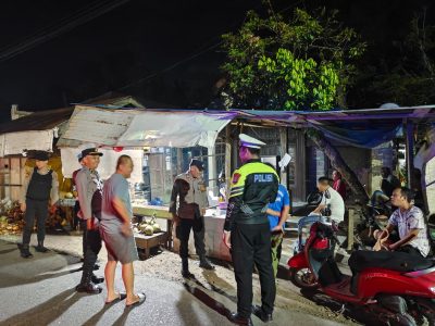 Patroli Malam Polres Tabalong Sambangi SPBU dan Area Rawan, Jaga Kamtibmas Tetap Aman dan Kondusif