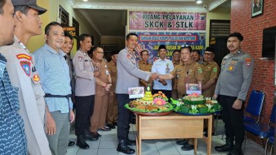 Rayakan HUT Bhayangkara ke-80, Polsek Muara Harus Terima Anjangsana dari Camat dan Apdes Muara Harus