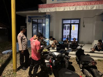 Personil Polsek Muara Harus Laksanakan Patroli Malam, Himbau Anak Muda Jauhi Balap Liar dan Narkoba