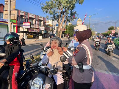 Peduli Keselamatan Pengguna Jalan, Satlantas Polres Tabalong Terus Gencarkan Edukasi Humanis