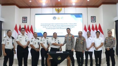 Polres Tabalong Dan Bapas Kelas II Amuntai Tandatangani Mou Implementasi KUHP, KUHAP Dan SPPA