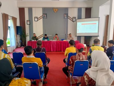Polsek Muara Harus Hadiri Rakor Pembentukan Panitia HUT RI Ke-81 dan Kegiatan Napak Tilas