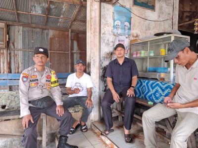 Jaga Kamtibmas, Bhabinkamtibmas Polsek Muara Harus Laksanakan Giat DDS dan Sambang Warga