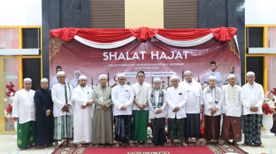 Waka Polres Tabalong Hadiri Sholat Hajat Sambut HUT ke-81 Kemerdekaan RI