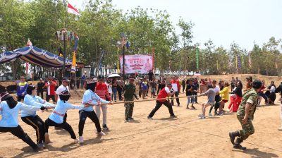 Semarak Lomba Kodim 1008 dan Polres Tabalong Bersama Masyarakat Meriahkan HUT ke-81 RI