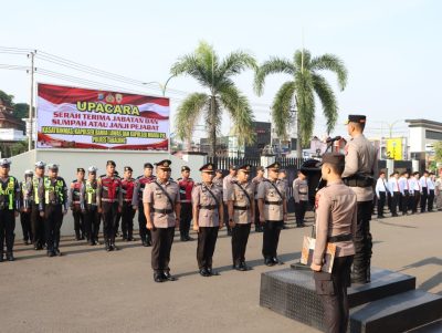 3 Jabatan Diserah Terimakan oleh Kapolres Tabalong